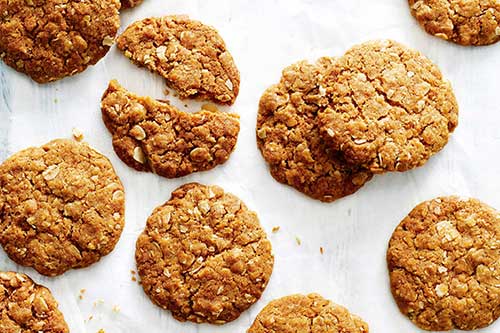 I biscotti possono avere come ingrediente l'eritritolo al posto dello zucchero.