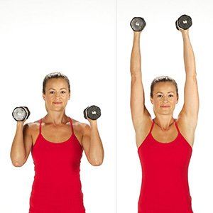 Overhead shoulder press